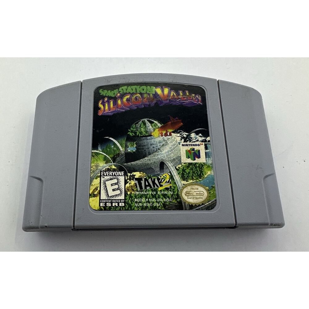 Space Station Silicon Valley Nintendo N64 1998 Authentic Tested Retro Gaming